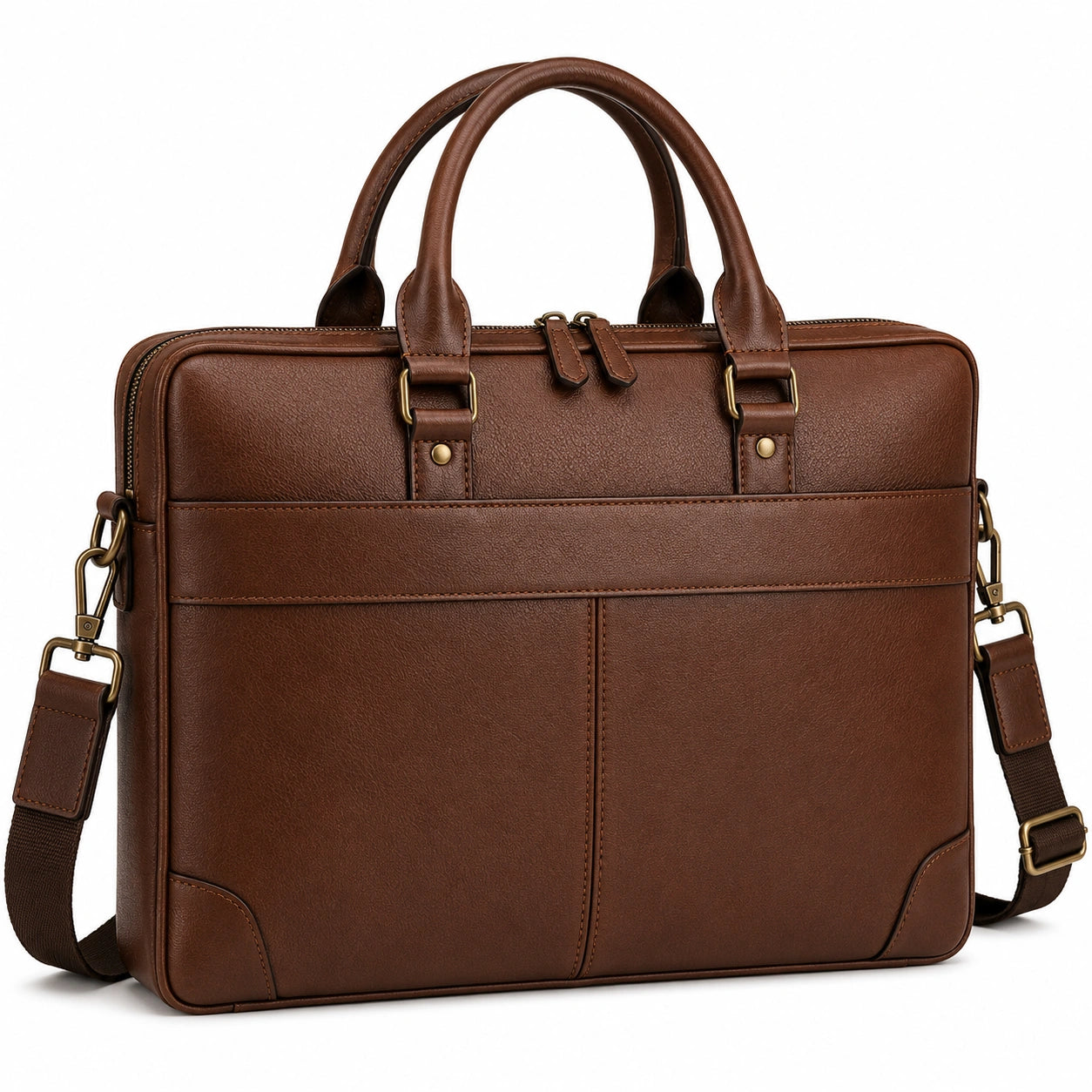 Sacoche pour ordinateur portable 15 pouces - Marron