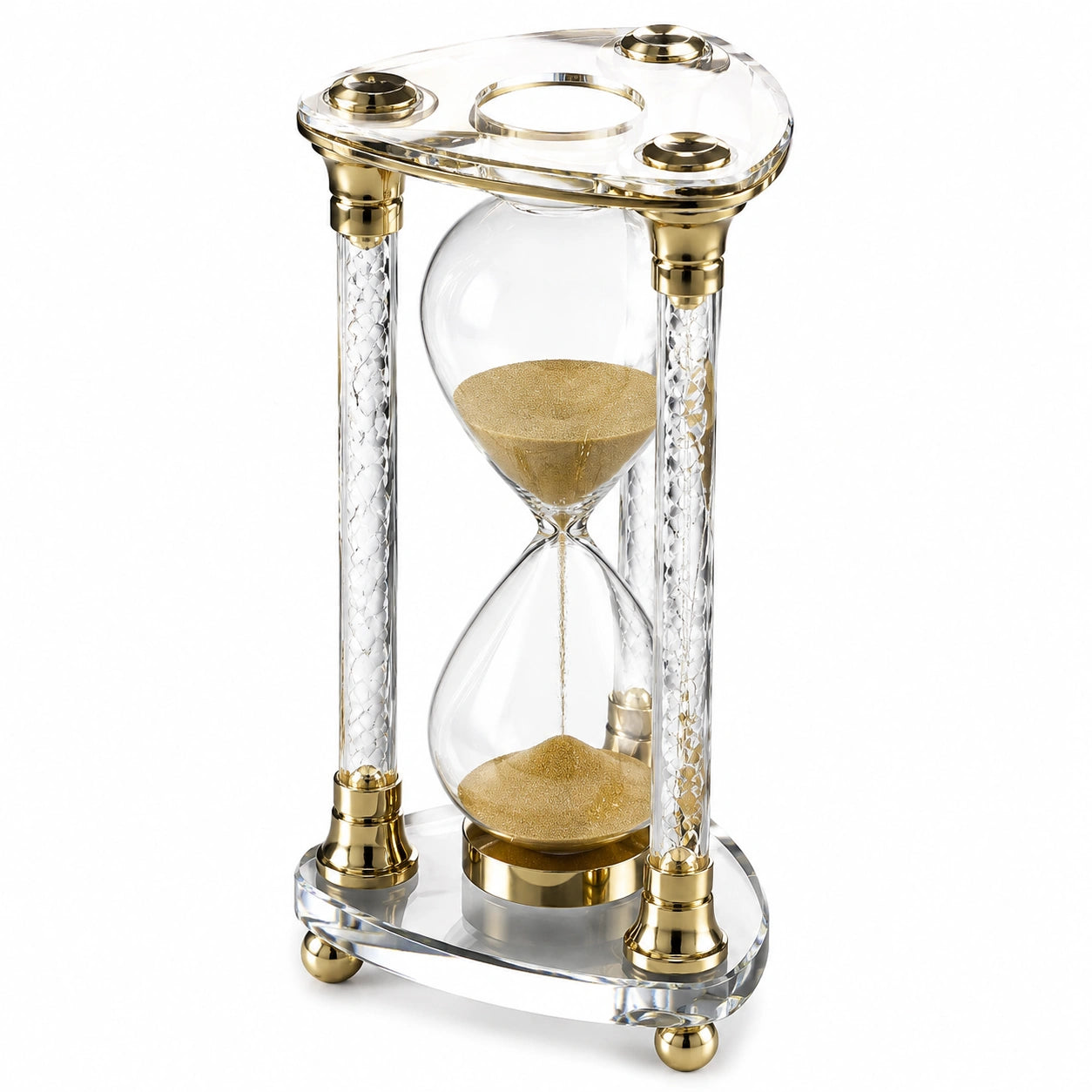 Sablier de Luxe 25cm avec Détails Dorés