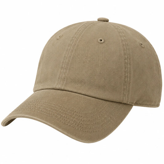 Casquette de baseball unisexe réglable beige